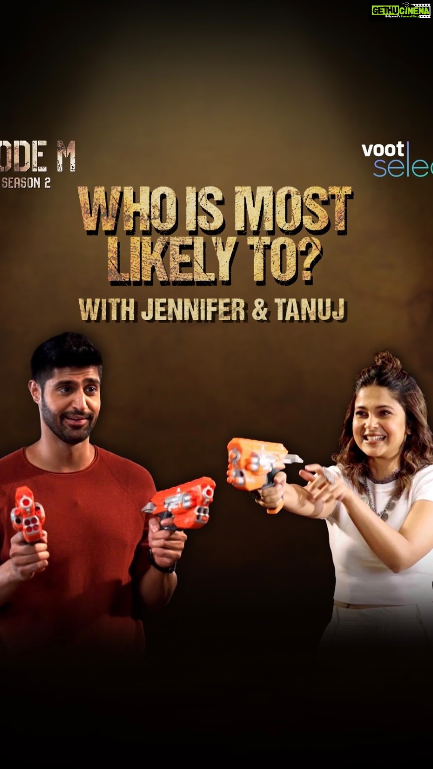 Jennifer Winget Instagram - It is all fun and games till you get shot... Lucky for me, I’ve had practice. 🔫😎 Watch #CodeM2 only on #VootSelect. #CodeM2OnVoot #CodeM #HindustanZindabad #MonicaMehraIsBack #VootSelect @vootselect @officialjiostudios @ektarkapoor @tanujvirwani @swanandkirkire @juggernaut_in10 @akshayindahouse @samkhan @aditya_pittie @AniGuha @aparnanadig @Nik_eye
