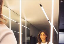 Jennifer Winget Instagram - Vain-ity diaries! ☺️ 💄 @sonamvaghani.mua 🙆 @hairbysharda 👗 @natashaabothra