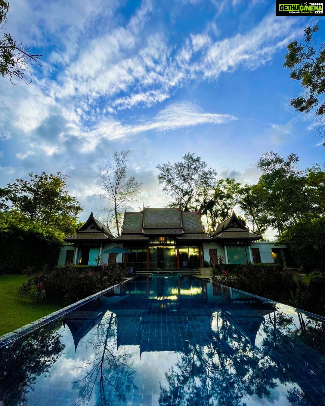 Jennifer Winget Instagram - Villa days at @banyantreephuket Picturesque views that are stunning by day and mesmerising by night. Absolute bliss in my private sanctuary. #lagunaphuket #banyantreephuket #poolvillas #vacationmode #jenniferwinget #staygatherexperience Banyantree Phuket