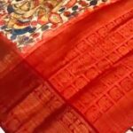 Joy Crizildaa Instagram - Kalamkari soft banarasi silk ✨ To place an order Kindly DM ! ❤️ Disclaimer : color may appear slightly different due to photography No exchange or return Unpacking video must for any sort of damage complaints Threads here and there, missing threads,colour smudges are not considered as damage as they are the result in hand woven sarees. #joycrizildaa #joycrizildaasarees #handloom #onlineshopping #traditionalsaree #sareelove #sareefashion #chennaisaree #indianwear #sari #fancysarees #iwearhandloom #sareelovers #sareecollections #sareeindia