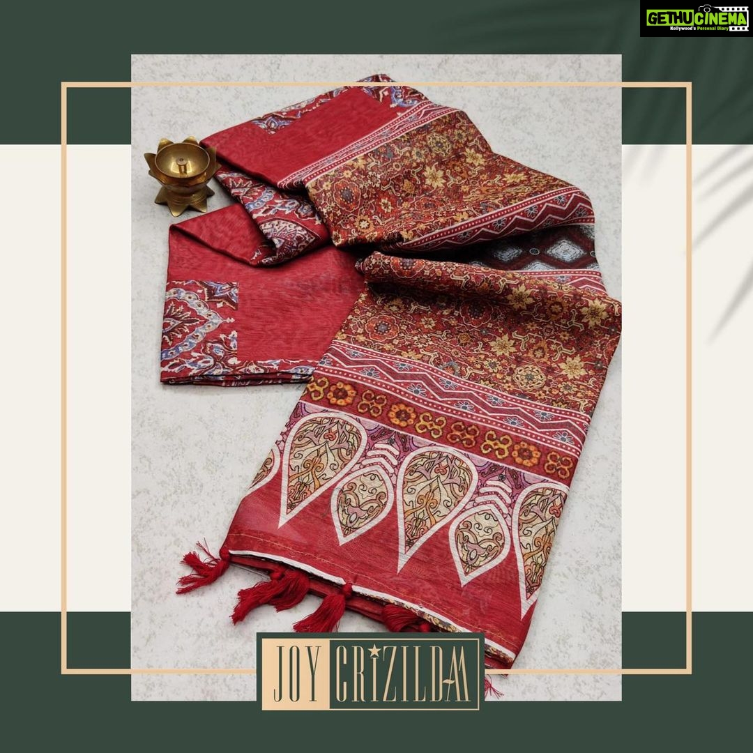 Joy Crizildaa Instagram - Linen saree ❤️ To place an order Kindly DM ! ❤️ Disclaimer : color may appear slightly different due to photography No exchange or return Unpacking video must for any sort of damage complaints Threads here and there, missing threads,colour smudges are not considered as damage as they are the result in hand woven sarees. #joycrizildaa #joycrizildaasarees #handloom #onlineshopping #traditionalsaree #sareelove #sareefashion #chennaisaree #indianwear #sari #fancysarees #iwearhandloom #sareelovers #sareecollections #sareeindia