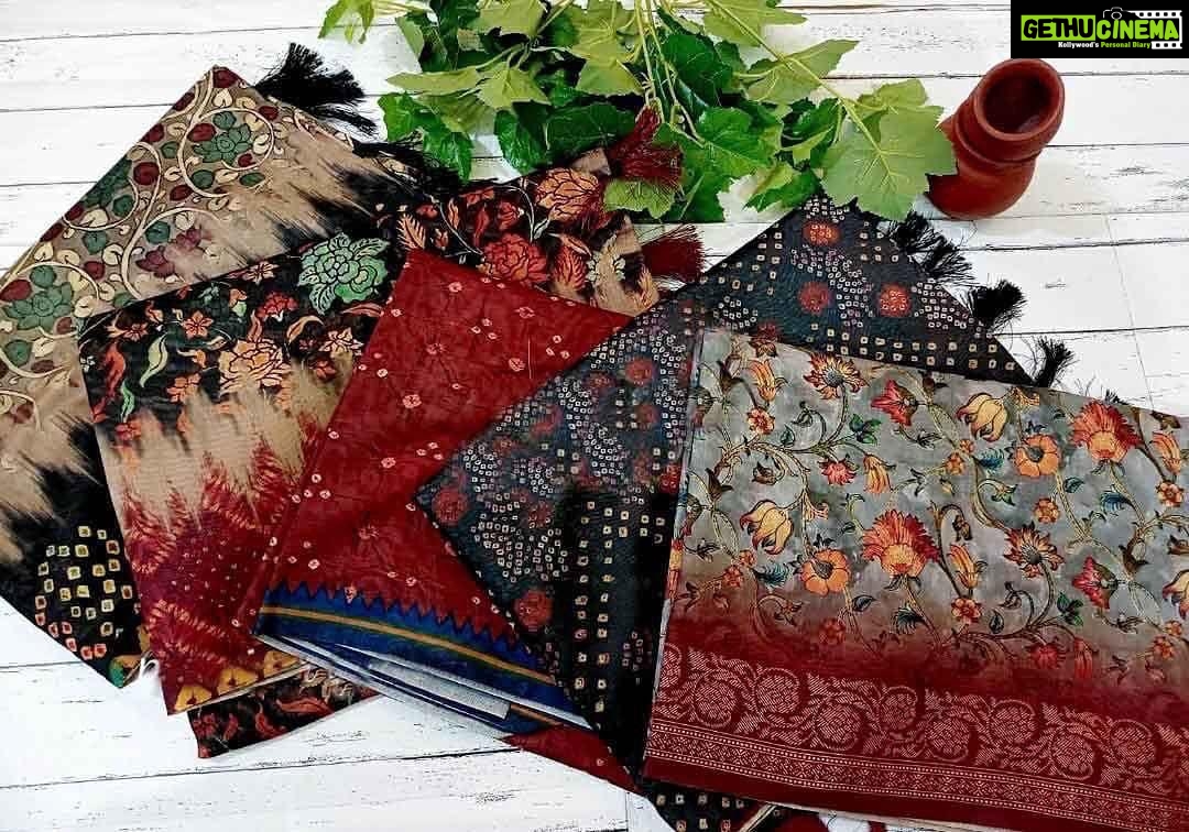 Joy Crizildaa Instagram - Kalamkari linen sarees To place an order Kindly DM ! ❤️ Disclaimer : color may appear slightly different due to photography No exchange or return Unpacking video must for any sort of damage complaints Threads here and there, missing threads,colour smudges are not considered as damage as they are the result in hand woven sarees.