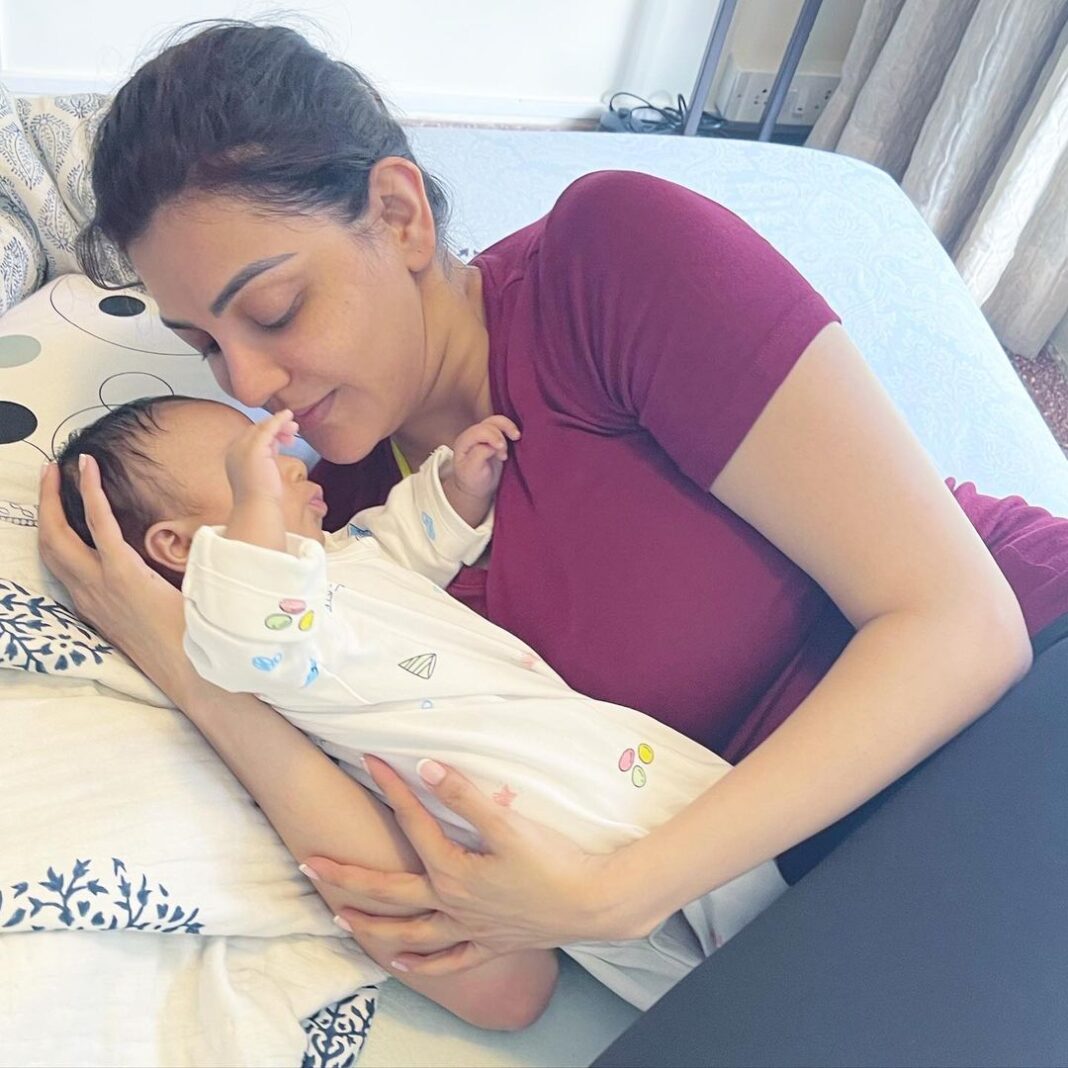 Kajal Aggarwal Instagram - #NeilKitchlu The love of my life. #heartbeat ❤️🧿
