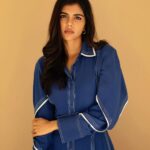 Kalyani Priyadarshan Instagram – For #maanadu promotions 
Shot by @kiransaphotography 
Styling @openhousestudio.in @pallavi_85 
Wearing @lovebirds.studio @bershka
Makeup @amitkagda