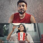 Kalyani Priyadarshan Instagram - Thank you for introducing me to the coolest new pair in town @kalidas_jayaram ! Nee enna nejamave romba nalla surprise pannita! If, like me, you guys are left wondering too... it’s @KFCIndia_Official’s all-new Biryani Bucket! KFC’s signature chicken and Biryani Rice coming together to make one awesome pair! 🤩🍗💯 #KFCBiryaniBucket #AsliNo1Jodi #Partnership