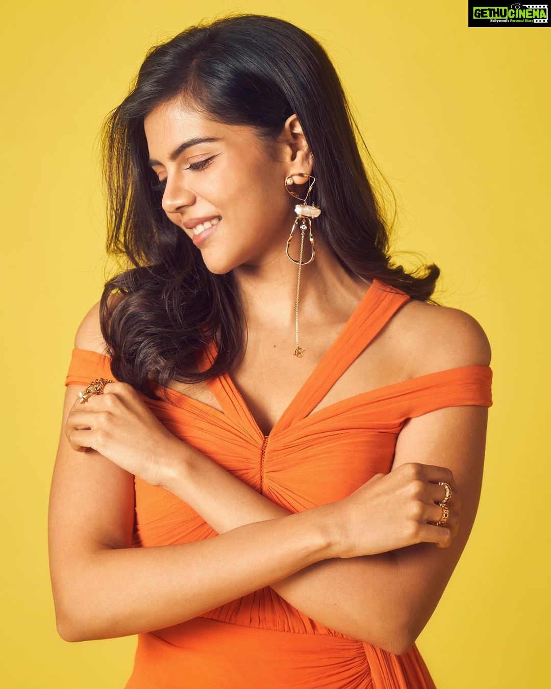 Kalyani Priyadarshan Instagram - For @siimawards night 💥 Wearing @zwaan.official Shot by @eshaangirri Jewelry @outhousejewellery Styled by @pallavi_85 Makeup by @amitkagda