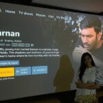 Kalyani Priyadarshan Instagram - I was disappointed when I missed Karnan in the theaters, but I finally managed to watch it today on @primevideoin ... There are some films you watch that make you proud to be in this industry and proud of your craft. This was one such film. How does @dhanushkraja sir manage to be so brilliant time and time again.. There were moments when I felt disturbed, intrigued and amazed at the same time. But in fact, isn’t that what good cinema does? #karnanonprime