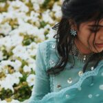 Kalyani Priyadarshan Instagram - Cuz my girl @styledbyindrakshi is a stickler for details Necklace & Earrings @sachdeva.ritika Mint Organza & Lace Kurta Set @theloom.in Shot @by.ushma