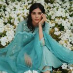Kalyani Priyadarshan Instagram - 🦋 Shot @by.ushma Fashion Stylist @styledbyindrakshi Mint Organza & Lace Kurta Set @theloom.in Necklace & Earrings @sachdeva.ritika Jutis @abujanisandeepkhosla x @needledust AJSK x ND Dubai, United Arab Emirates