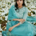 Kalyani Priyadarshan Instagram - 🧚🏻🧚🏻🧚🏻 For an event in 🇦🇪 Shot @by.ushma Fashion Stylist @styledbyindrakshi Mint Organza & Lace Kurta Set @theloom.in Necklace & Earrings @sachdeva.ritika Jutis @abujanisandeepkhosla x @needledust AJSK x ND Dubai, United Arab Emirates