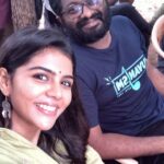 Kalyani Priyadarshan Instagram - Because this picture deserves a permanent post on my wall ♥️ @psmithran #hero #itsawrap
