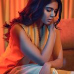 Kalyani Priyadarshan Instagram - Shot by @akshay.rao.photography Outfit @ampmfashions Earrings @pratima_jukalkar Styled by @jukalker Makeup by @amitkagda Hair by @chinnahairstylist