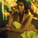 Kalyani Priyadarshan Instagram - Shot by @akshay.rao.photography Outfit @ampmfashions Earrings @pratima_jukalkar Styled by @jukalker Makeup by @amitkagda Hair by @chinnahairstylist