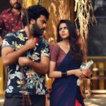 Kalyani Priyadarshan Instagram - 🤨😉 Kannu Kotti . . . #ranarangam