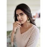 Kalyani Priyadarshan Instagram - For #Chitralahari promotions Wearing @thenehstore Afsaana collection Earrings by @harinifinejewellery Fashion Stylist @styledbyindrakshi Fashion Asssistant @rishi_chowdary Photographs by @1.10.92 Makeup by @amitkagda Hair by @chinnahairstylist