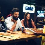 Kalyani Priyadarshan Instagram - Feels like we started only yesterday... and tomorrow our film is out! What a fun ride it’s been. Hope you guys get a chance to watch it this weekend 😁 #chitralahari #chitralaharionapr12th @jetpanja @nivethapethuraj
