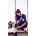 Kalyani Priyadarshan Instagram - Armoring up... (I just realized this is my 100th post... I’m sorry I’ve not be too active, but I promise you 200th will come sooner 😊)