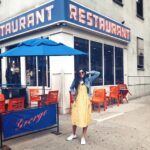 Kalyani Priyadarshan Instagram - Extra marks for anyone who can figure out why this picture is special 😆😜 #teamgeorge (adding a hint: #favoritetvshow) New York, New York