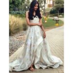 Kalyani Priyadarshan Instagram - Last evening for SIIMA Awards 2018 Wearing one of my all time favorites @shriyasom Styled by @pallavi_85 Also want to thank everyone who voted to make sure I won ☺. I hope I’ll always make you guys proud 🤗 #aboutlastnight #bestfemaledebutaward #siima2018 Dubai, United Arab Emirates