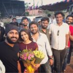 Kalyani Priyadarshan Instagram - Couldn’t have started this year off any better way! First day of shoot with an incredible team. Best birthday gift ever! Thanks to everyone for the kind wishes.