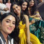 Kalyani Priyadarshan Instagram - One photo to rule them all @priyankaamohanofficial @krithi.shetty_official @saipallavi.senthamarai