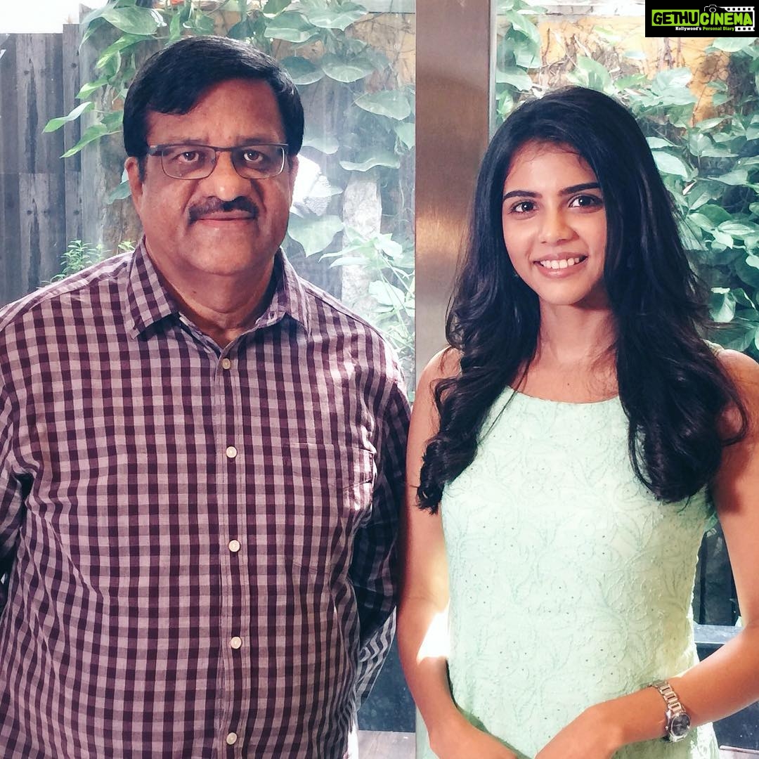Kalyani Priyadarshan Instagram - Red Carpet by Sreedhar Pillai. Always an honor when someone who has been a part of this industry for so long sees potential in you ππ»βΊοΈ Interview link in bio