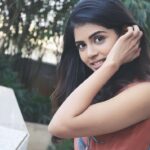 Kalyani Priyadarshan Instagram - Don’t know if the fear of saying something wrong during interviews will ever go away but altleast I look calm even though I’m so tensed in my head! Also thanks @anitadongregrassroot for making me look all classy and calm. 🌸🌹🌷🌺 #Hello! #promotions #interviewafterinterviewafterinterview #dontsaysomethingstupid Hyderabad