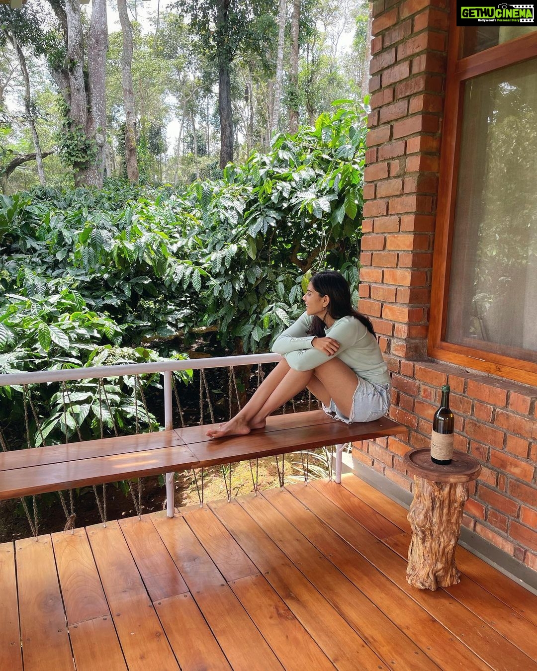 Kalyani Priyadarshan Instagram - Fresh coffee, good weather, meditative yoga, homegrown food, forest hikes, hot water baths, lots of Catan and lots more coffee. @riversidecoffeeco you continue to be my favorite place in India 🤗 Thanks Rish and Nat for the break I didn’t really need but wanted. Until next time! Coorg