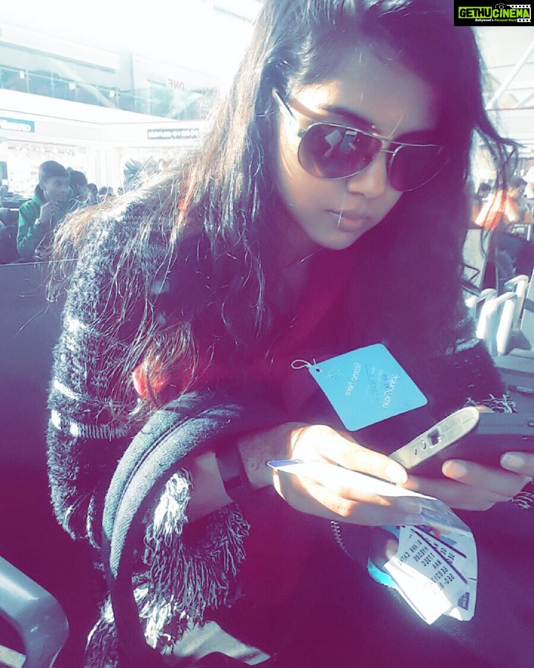 Kalyani Priyadarshan Instagram - Airport vibes