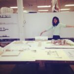 Kalyani Priyadarshan Instagram - The only thing I agree with The Corb is about how he preferred drawing (and making) to talking....it leaves less room for bull #paraphrasing #lecorbusierquotes #missingthetsquare #happyalmost4thofjuly #takemeback Parsons School Of Design