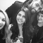 Kalyani Priyadarshan Instagram - True friends travel 4 hours just to see you for 30 minutes #usapromotour #aboutlastnight #newjersey #reunitedanditfeelssogood #hellousa Patriots Theater at the War Memorial