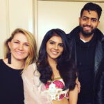 Kalyani Priyadarshan Instagram - True friends travel 4 hours just to see you for 30 minutes #usapromotour #aboutlastnight #newjersey #reunitedanditfeelssogood #hellousa Patriots Theater at the War Memorial