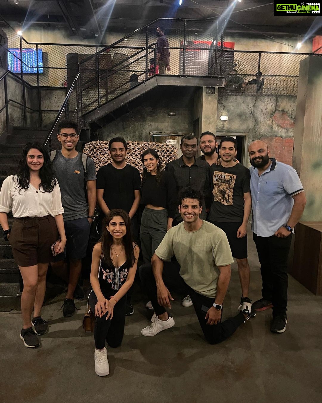 Kalyani Priyadarshan Instagram - “We just wrapped shoot. What do you want to do for your birthday?” Me : ooh! Roam around the city! No. Dance party! No. Let’s have a film wrap party! No let’s go laser tag. No. Rock climbing! No actually I need a spa day… No let’s go eat lots of sugar! No - Them: uhhh. You’ll have time to choose one of the above. Me: uhh. Not if I celebrate birthMONTH 😬 (or more like birth fortnight) #neversettle Dubai
