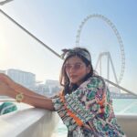 Kalyani Priyadarshan Instagram - Look at me, I’m the Captain now 🛳☀️ @d3yachts Marina Dubai