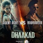Kangana Ranaut Instagram - Agent Agni is all set for an epic face-off against Rudraveer! Watch them clash in #Dhaakad on the 1st of July only on @ZEE5. @kanganaranaut @rampal72 @sohamrockstrent @badboyshah @remodsouza @divyadutta25 @saswatachatterjeeofficial @mrfilmistaani @zeestudiosofficial @razylivingtheblues @deepakmukut @smaklai @hunarmukut @sohamrockstrent @ihitenmusic @nikhitagandhiofficial @sohelmaklaiproductions @asylumfilmsofficial @hitzinternational@shankarehsaanloy @dhruvg @ZEE5Global
