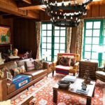 Kangana Ranaut Instagram - Here is something for all design enthusiasts, who love decor and are curious about mountains architecture which is local but ancient and deeply traditional …. I built a new home it’s an extension of my existing house in Manali but this time kept it authentic, typically mountain style made of river stone, local slates and wood. I have also incorporated Himachali paintings, weaves, rugs, embroideries and wooden karigiri…. Have a look, also these pictures are clicked by an incredibly talented Himachali photographer @photovila1