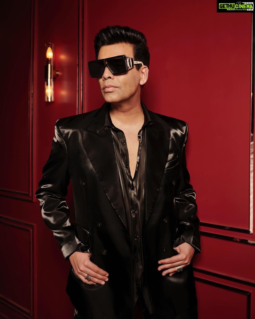 Karan Johar Instagram - This Koffee is on its way…. Everyone is ready to Slay…. Styled by @ekalakhani in @bloni.atelier