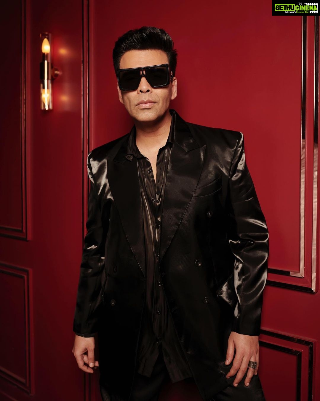 Karan Johar Instagram - This Koffee is on its way…. Everyone is ready to Slay…. Styled by @ekalakhani in @bloni.atelier