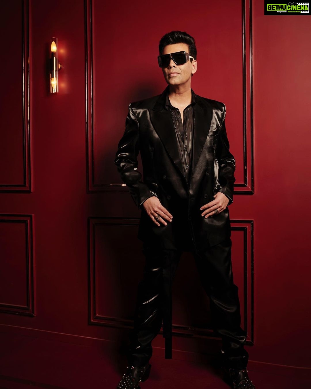 Karan Johar Instagram - This Koffee is on its way…. Everyone is ready to Slay…. Styled by @ekalakhani in @bloni.atelier