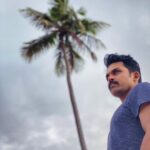 Karthi Instagram - Best candid pictures are taken by life partners…😊 Don’t remember what I was thinking. Shot by: Ranjini