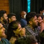 Karthik Kumar Instagram - Chennai you mad beauty. Thanks for the safe space & full house ( of happy laughter ). #Aansplaining plans open for Chennai Bengaluru Hyderabad Coimbatore. Tickets in Bio ❤️