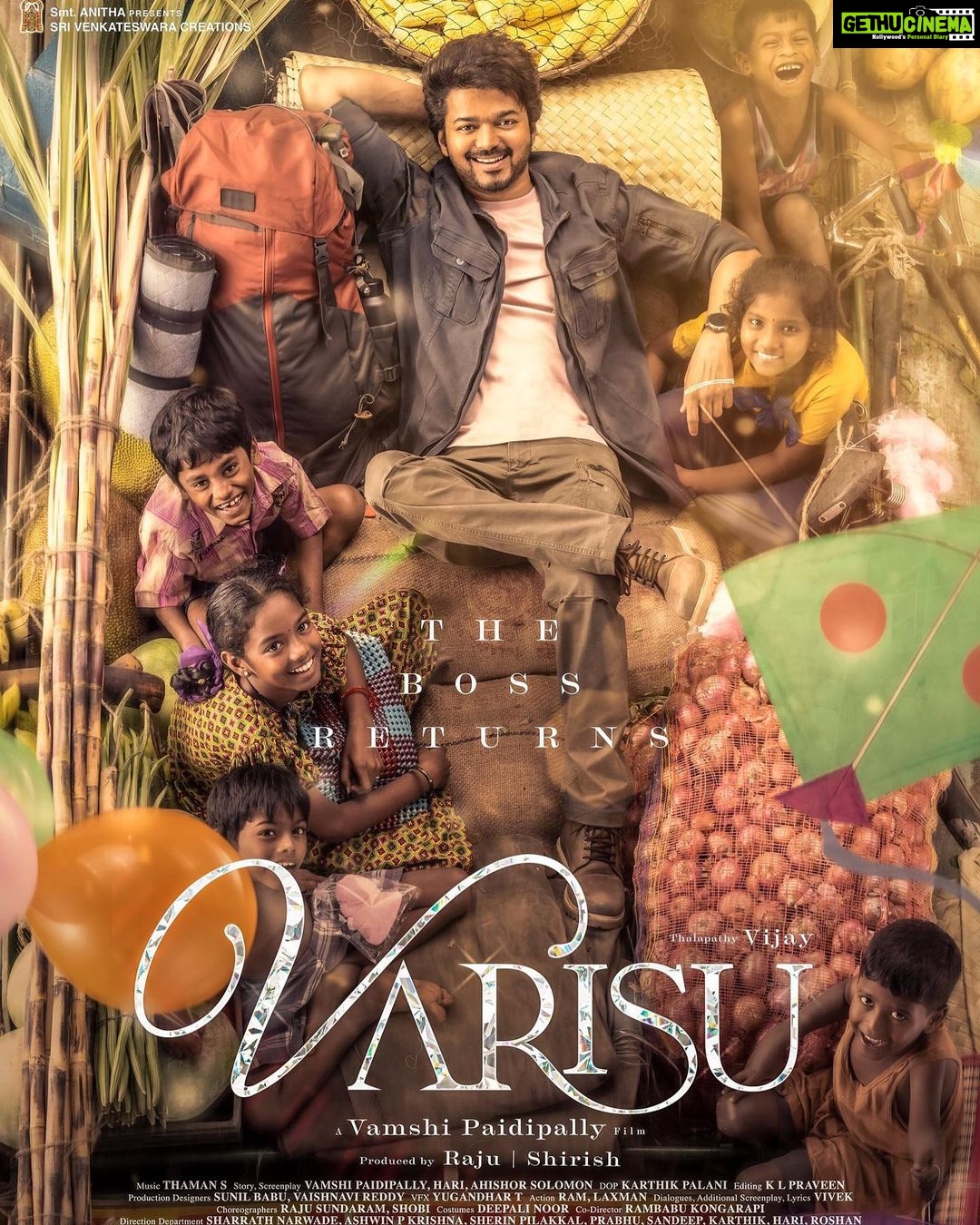 Kathir Instagram - Happy Birthday our dearest #Thalapathy !! May this year be filled only with the best, happiness and success. Much love to you na❤ Our Boss Returns #Varisu