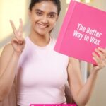 Keerthy Suresh Instagram - Why settle for good? when with @veetindia you can get better. Join me as I unbox the Veet Cold Wax Strips, my one stop solution to waxing, Exactly why it’s called the #BetterWayToWax #HairRemoval #SmoothSkin #hairremovalwax #coldwax #skincare #skincareroutine #lookoftheday #POTD #selflove #instagood #selfcare #ad
