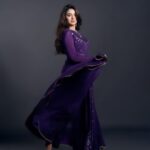 Krithi Shetty Instagram - I purple you 💜 • • Outfit:~ @issadesignerstudio Jewelry:~ @kalasha_finejewels Styled by:~ @ashwin_ash1 & @hassankhan_3 Asst by:~ @vid_vidya Hair:~ @venkatesh6089 Makeup:~ @sminkupofficial Clicked by:~ @eshaangirri