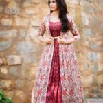 Krithi Shetty Instagram - spread happiness not corona 👀🙈😂 • • Styled by:~ @raji.raaga09 Wearing:~ @originshyderabad Outfit:~ @label_anushree Makeup:~ @sminkupofficial Hair:~ @venkatesh6089 Photographed by:~ @they_call_me_keshu