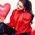 Krithi Shetty Instagram - There is only one happiness in this life, to love and to be loved ♥️ #valentineday #love