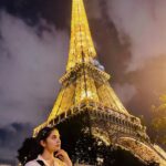 Krithi Shetty Instagram – Paris 💛 Eiffel Tower
