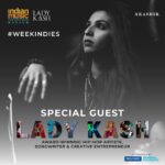 Lady Kash Instagram - Some call her the feminine force from the lion city - Singapore. Others, hail her as the veteran in the hip-hop industry. But, that’s the only ‘cause she’s been the ‘youngest ever’ on multiple lists. On a mission since 2007, to take Indian hip hop global and as the 1st Female Tamizh-English rapper, she has broken multiple records and barriers including having been a key part of the iconic soundtrack “Irumbile / Naina Mile” from Endhiran (The Robot) composed by Academy Award winner A. R. Rahman, which went on to instantly top charts in US, UK and India. Her bilingual raps have been heard from Kanyakumari, India to Burj Khalifa, Dubai. All hail this trailblazer, paving the way for young artists to find their place in this industry. The one and only - Lady Kash! Catch the award winning hip-hop artiste, songwriter and creative entrepreneur this Sunday, at #WeekIndies. #LadyKash #AKASHIK #FemaleRapper #HipHop #IndianMusicExperienceMuseum #livemusic #artist #genre #IME #bengaluru #indiemusic #musicbands #music