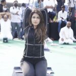 Lavanya Tripathi Instagram – A Pleasant morning and Yoga 

Joined Hon Governor Smt Dr Tamilisai Soundarayarajan ji, Hon Union Ministers kishan reddy ji, sarbanand sonwal ji, @iamnainajaiswal and thousands of participants on friday morning at L B stadium as part of 25 day countdown to the International Day of Yoga 2022.
#IDY2022