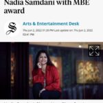 Lisa Ray Instagram – So proud of my friend @nadiasamdani whose contribution in supporting and to propelling Bangladeshi art and artists onto the global art stage is exemplary and essential 🙏🏼❤️

#REPOST @dhakaartsummit with @get__repost__app  Huge Congratulations to Dhaka Art Summit’s Co-founder and Director @nadiasamdani  for being made MBE in the Queen’s Birthday 2022 Honours list. The MBE is the third-highest Order of the British Empire award, recognizing her contribution to global art philanthropy and supporting the arts of South Asia and the United Kingdom through Samdani Art Foundation and Dhaka Art Summit.

#queenshonours #queensbirthdayhonours #MBE #samdartfoundation #dhakaartsummit #womeninart #bangladesh #bangladeshiart #southasianart #nadiasamdani